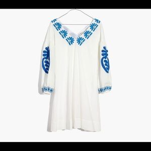 Madewell embroidered Blanca dress